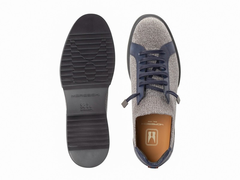 MORESCHI. Adds elegance to sneakers with woven uppers