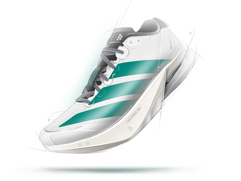 ADIZERO BOSTON 13. The top-of-the-range running sneaker