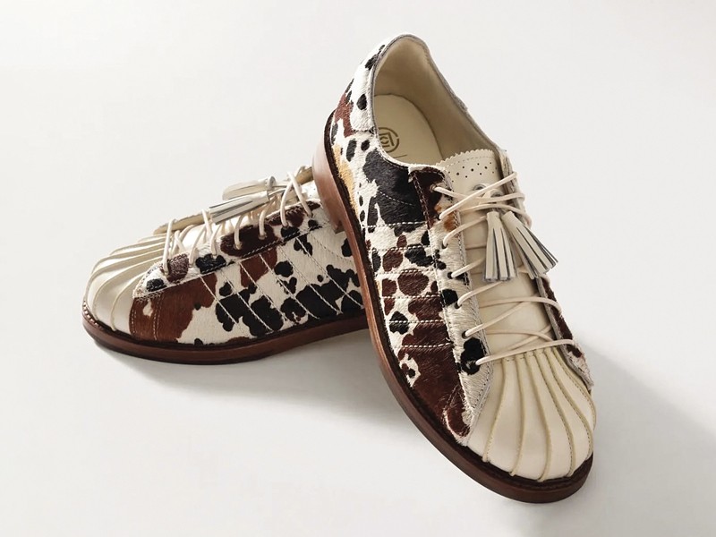 Animal print coordinates women's footwear collections