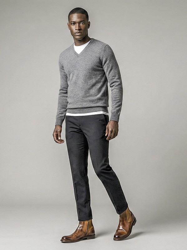 Men’s Chelsea and dress ankle boots in smooth leather