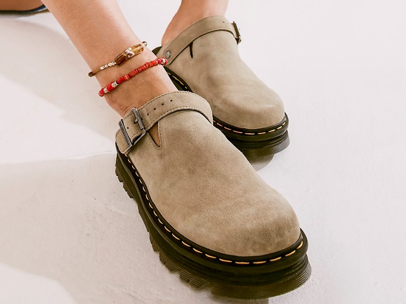 New DR. MARTENS mules. Will they be the favorites next summer?