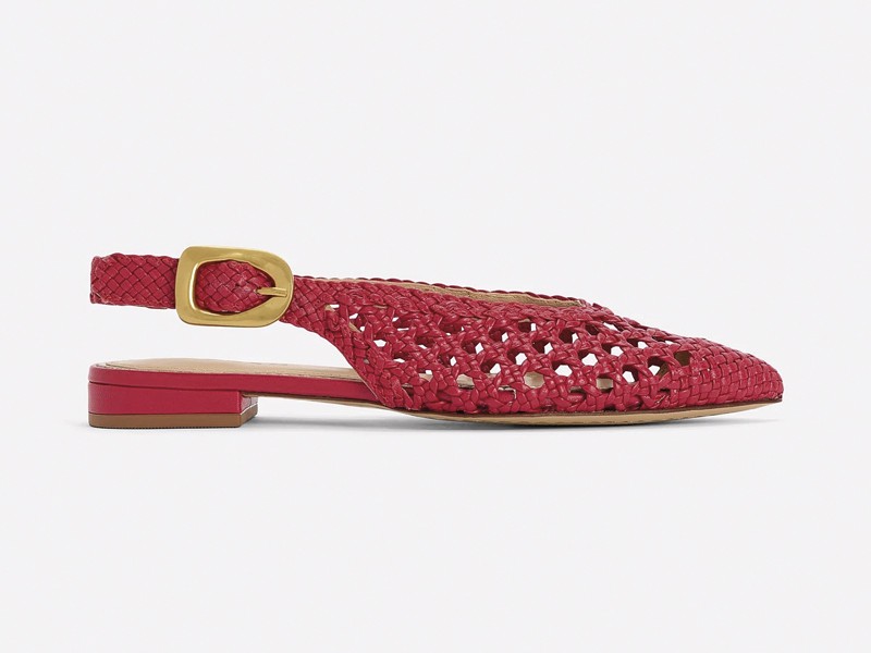SLINGBACKS: The flat backless shoes set to be a summer hit