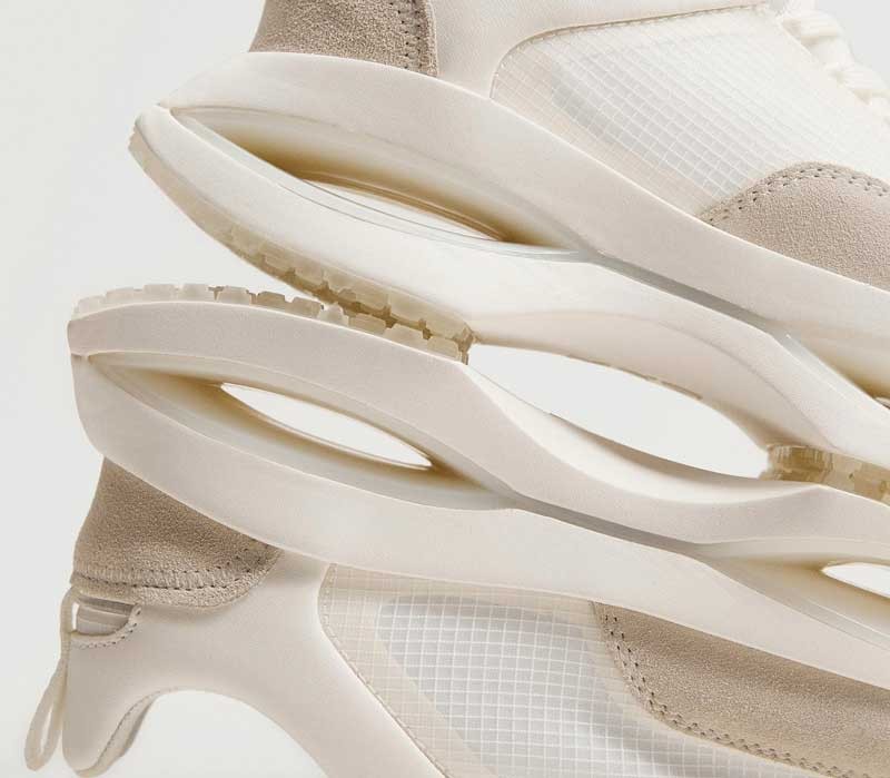 FUTURISTS: the innovative soles of MANGO sneakers