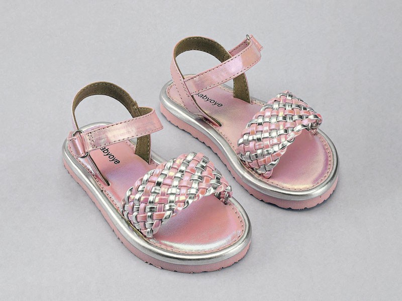 Open children’s shoes