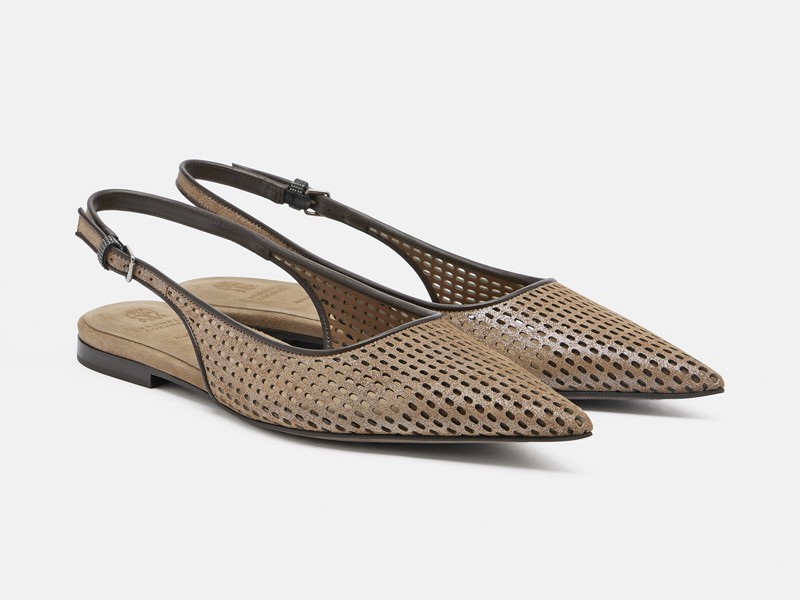 SLINGBACKS: The flat backless shoes set to be a summer hit