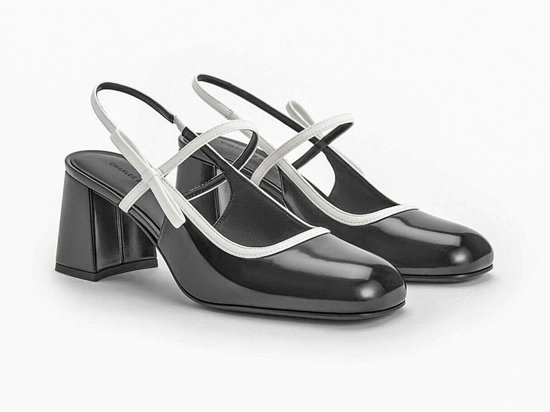 High heel mules