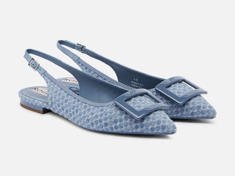 SLINGBACKS: The flat backless shoes set to be a summer hit