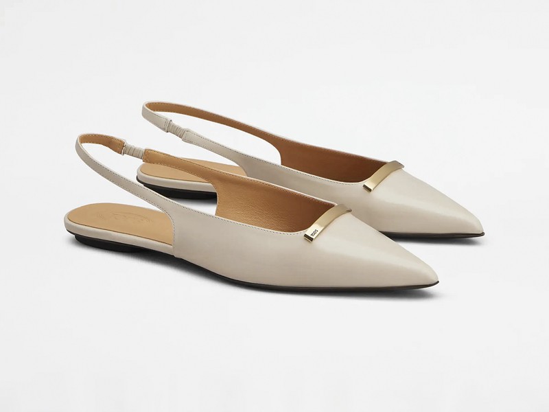 SLINGBACKS: The flat backless shoes set to be a summer hit