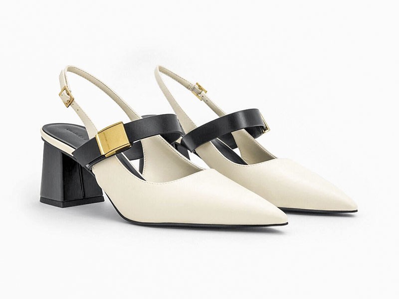 High heel mules