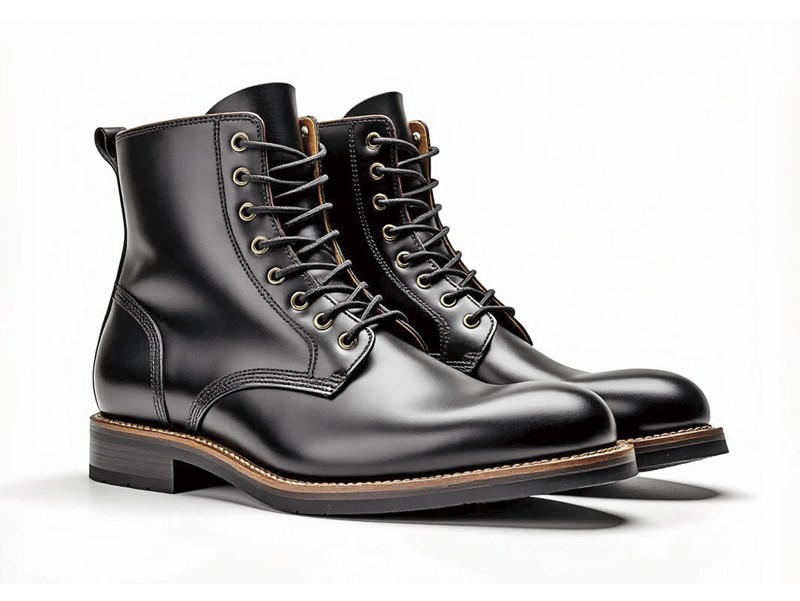 Lace-up dress booties