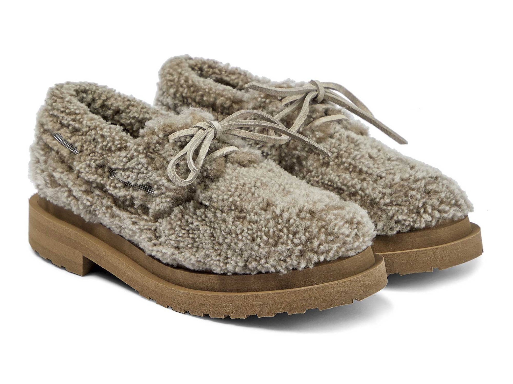 Zapatos bajos acordonados 