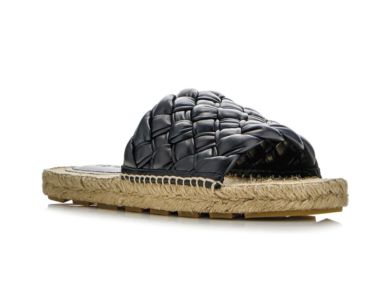 Chanclas entretejidas