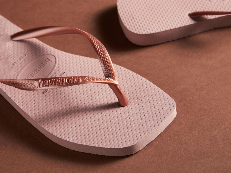 HAVAIANAS gets a makeover! Introducing square toe-ends!