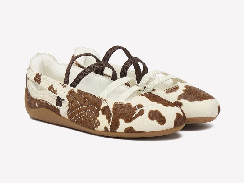 Animal print coordinates women's footwear collections