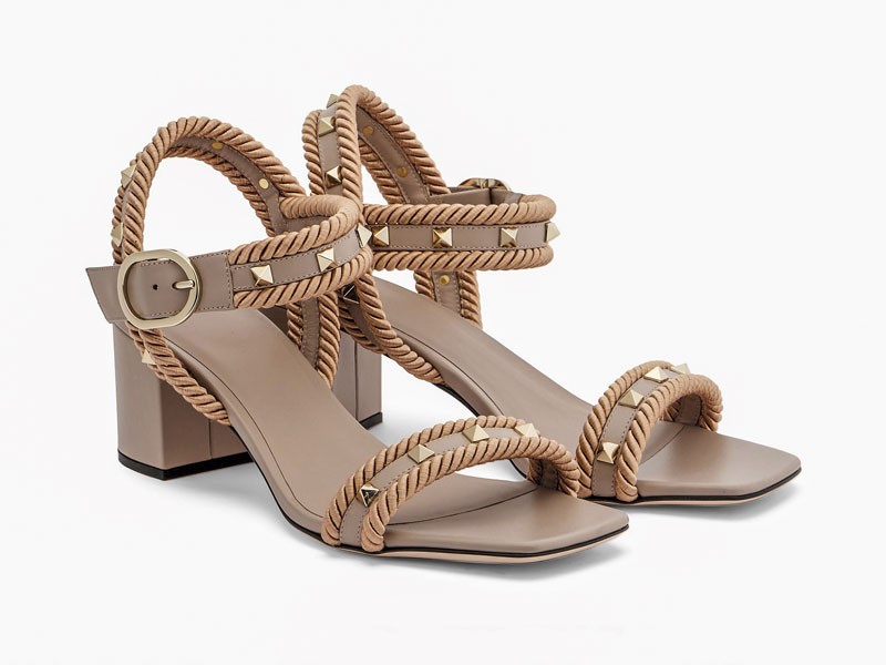 Sandalias altas