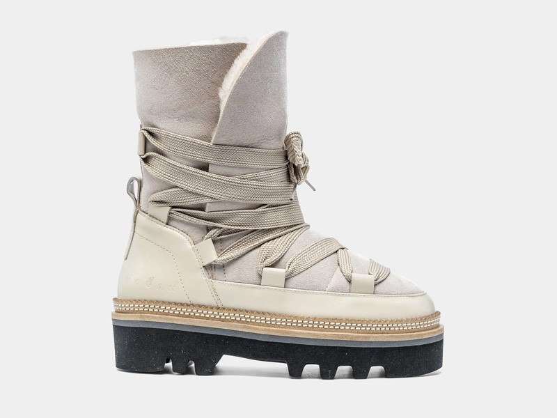 Snow and après-ski boots with technical insulation