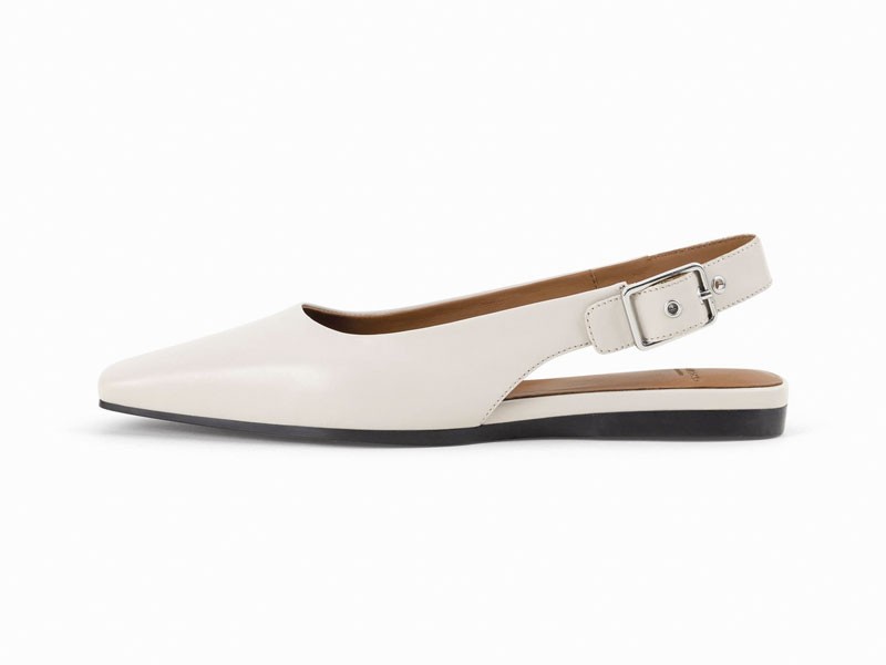 Flat slingback shoes