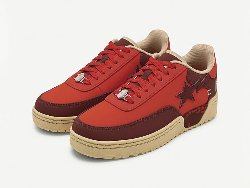 Sneakers retro consolidan suelas gum y color deportivo