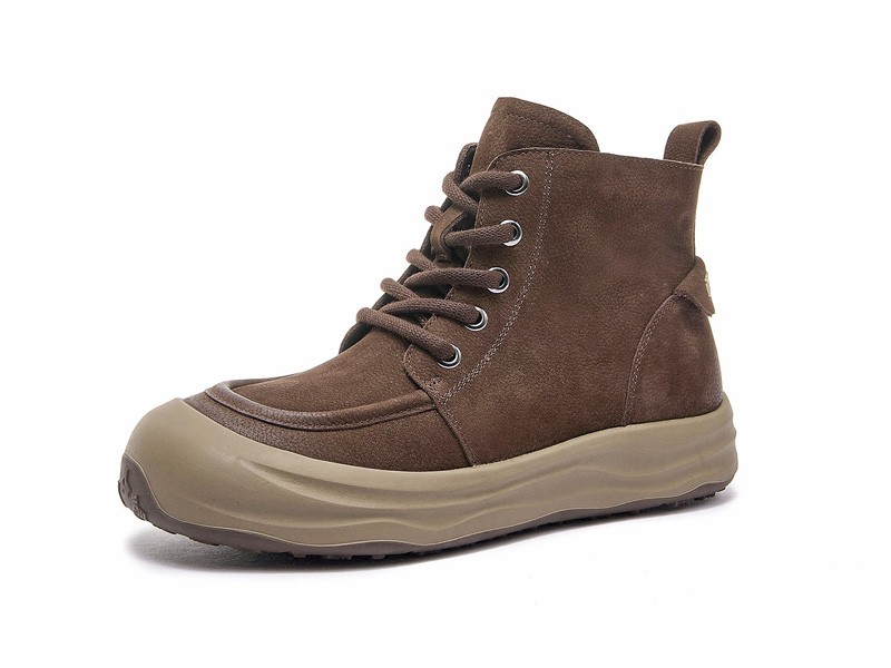 Botinetas bajas acordonadas