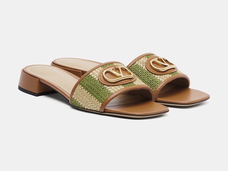 Straps and buckles shape uppers for summer sandals
