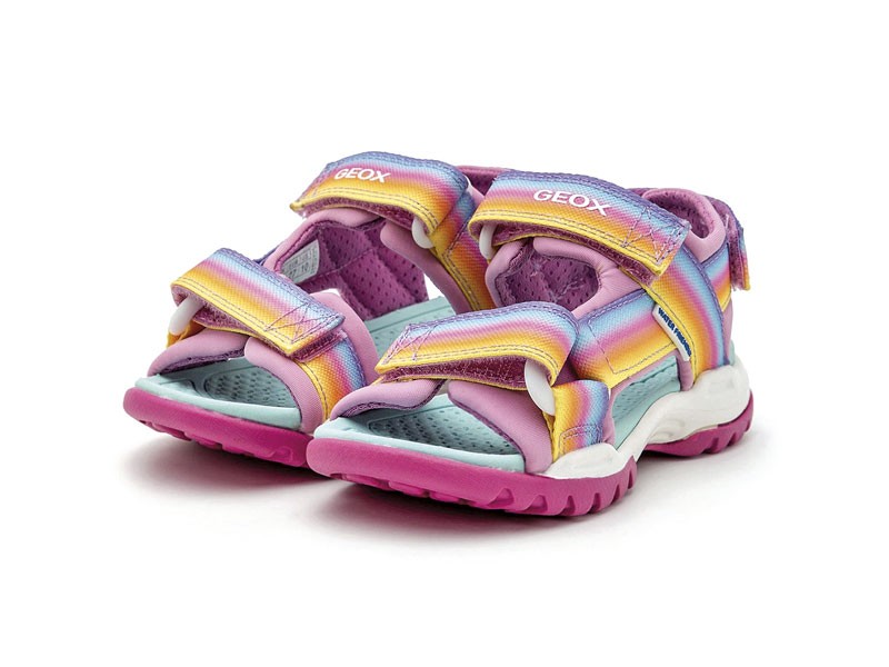 Open children’s shoes
