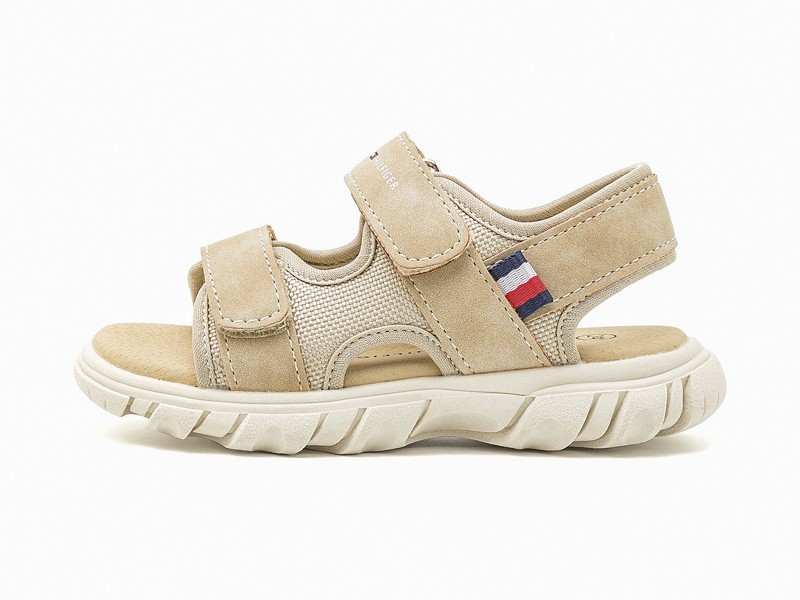 Open children's shoes
