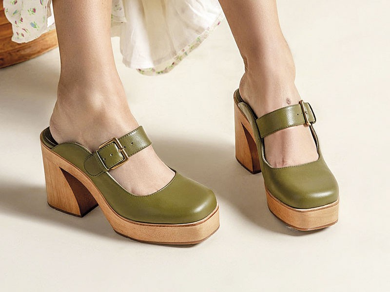 High Heel Mules