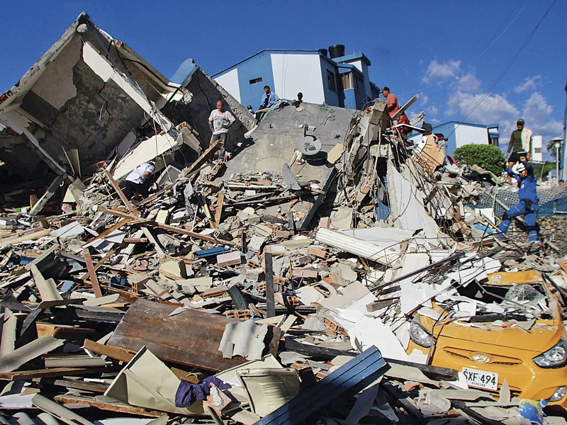 San José del Palmar, in Chocó, the epicenter of the earthquake that affected western Colombia.