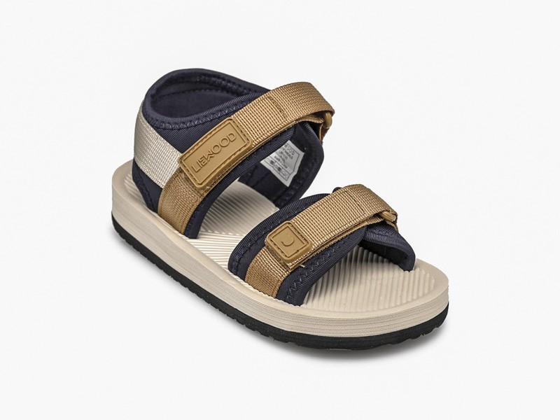 Open children's shoes