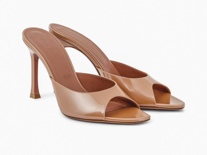 High heel mules