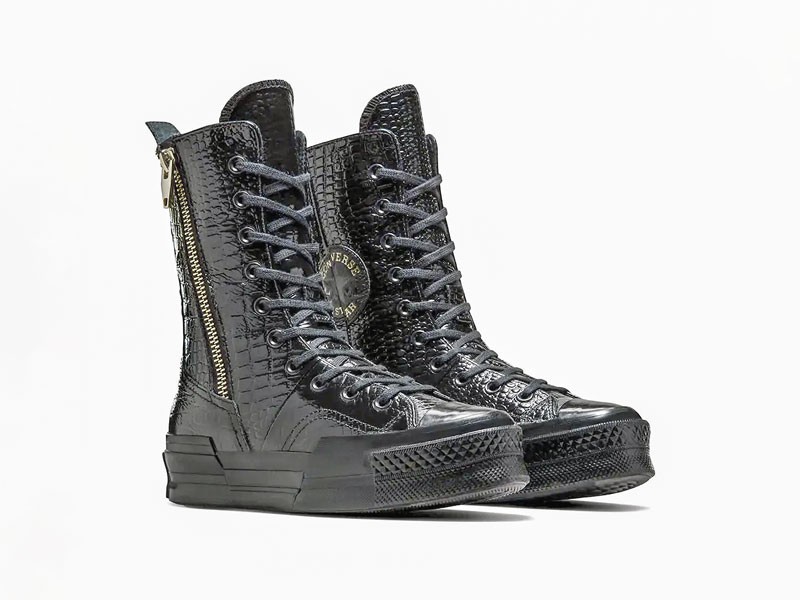 Botas bajas acordonadas