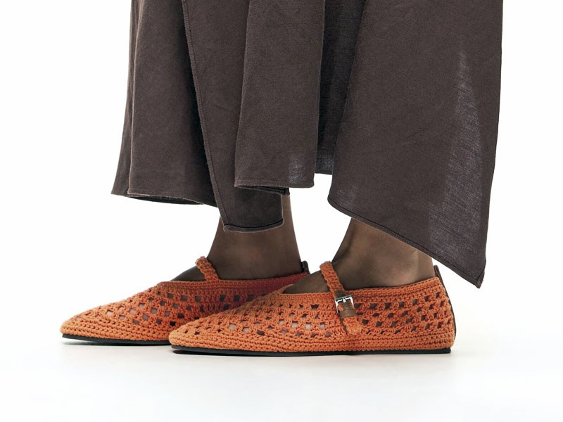 Ballerina flats: retro-urban style