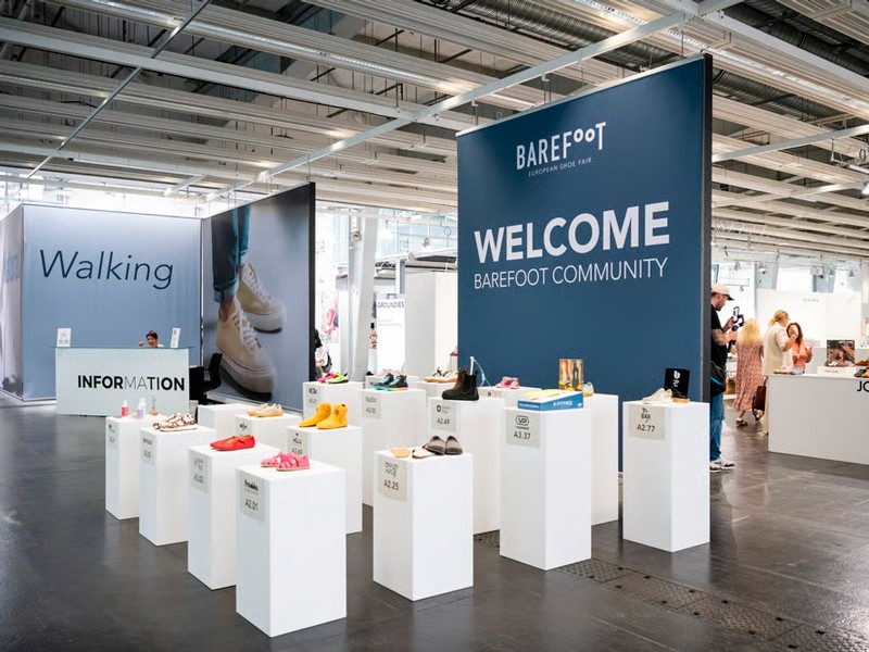 Following growing attendance, the barefoot footwear fair has increased the number of editions held each year.