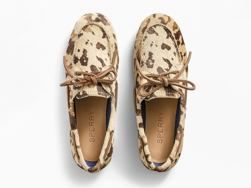 El animal print coordina colecciones de calzado femenino