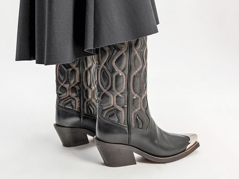 Cowboy boots/booties: Refined versions