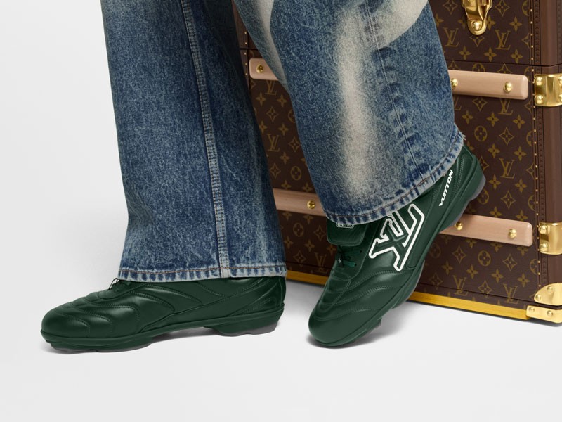 Football meets fashion: LOUIS VUITTON's exclusive football boots