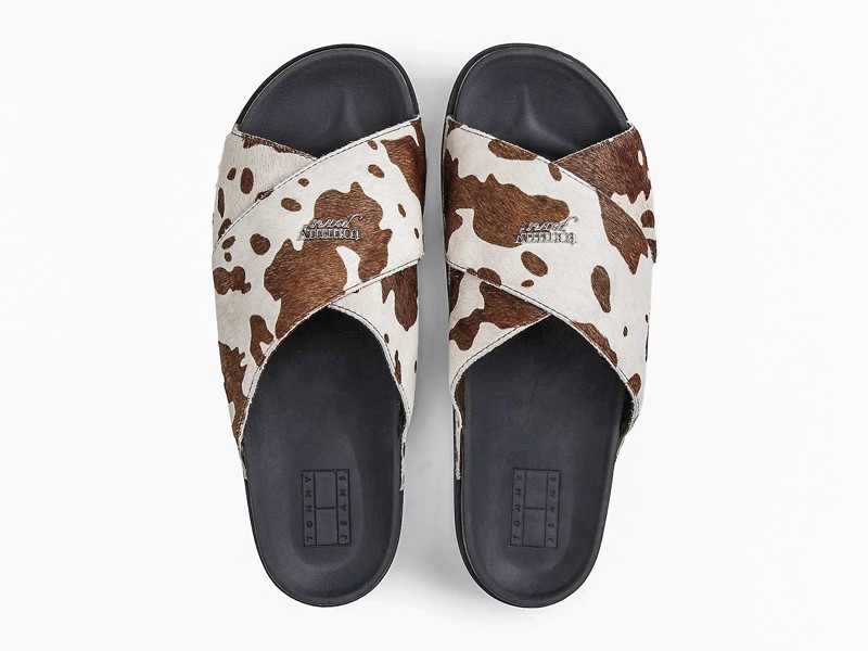 Animal print coordinates women's footwear collections