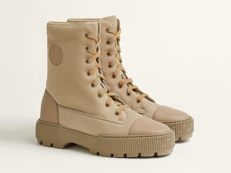 Botinetas bajas acordonadas