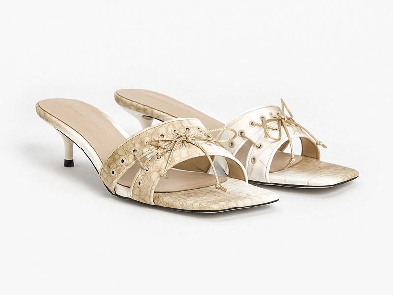 High heel sandals