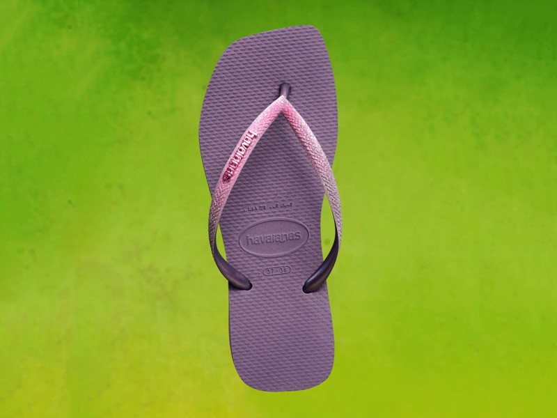 HAVAIANAS gets a makeover! Introducing square toe-ends!