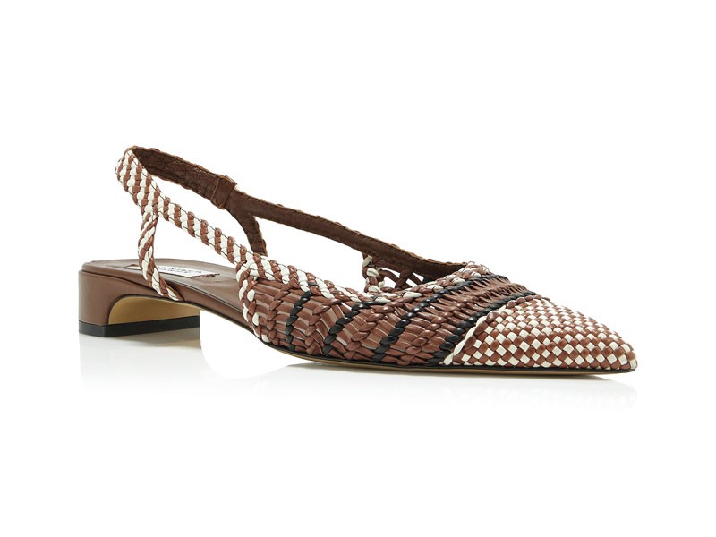 Low slingback shoes