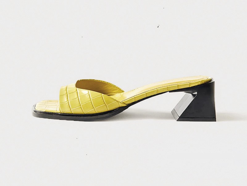 Pale Banana softens footwear, bags and buckles