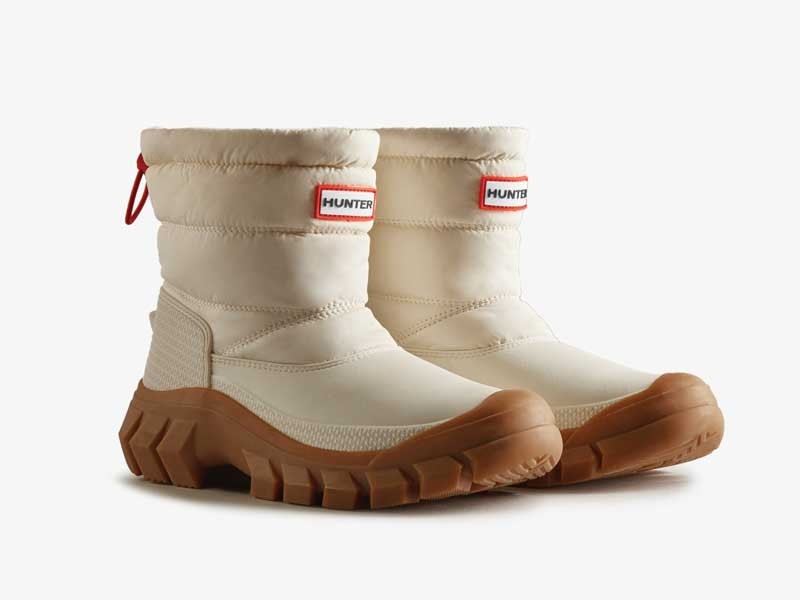 Las botas de nieve HUNTER también irrumpen  en la moda urbana