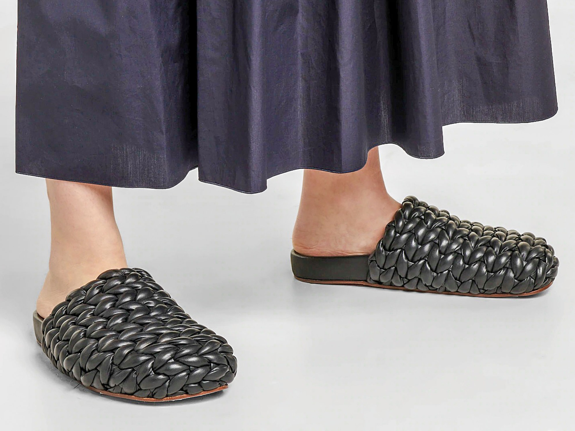 Flat mules: Among the favorites