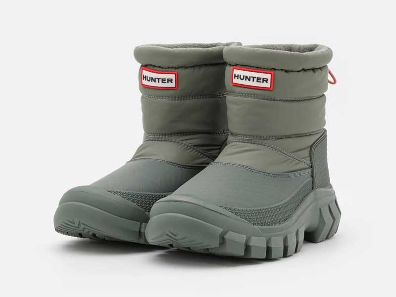 Las botas de nieve HUNTER también irrumpen  en la moda urbana