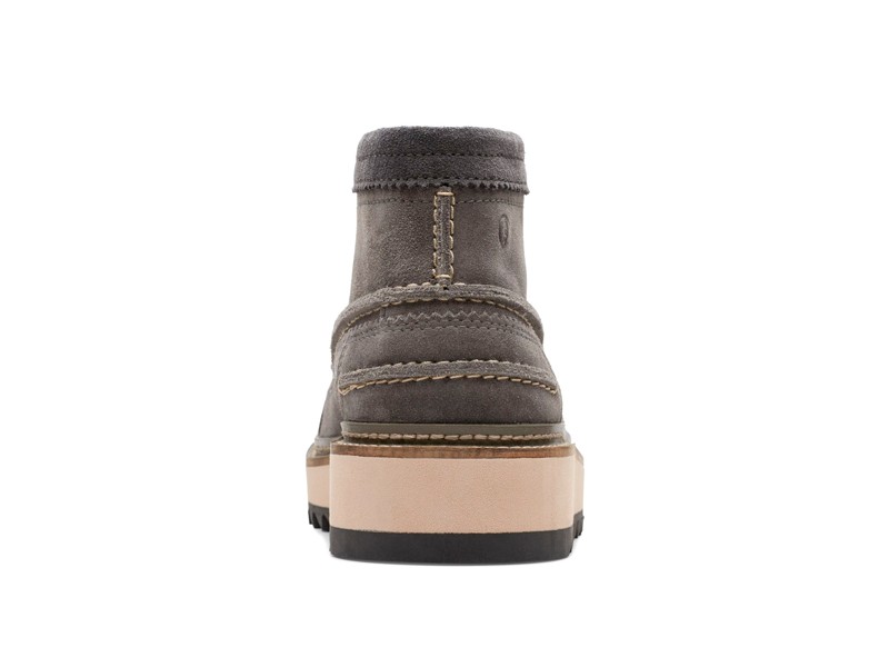 Sturdy and warm, CLARKS booties for winter