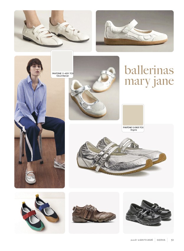 Ballerinas Mary Jane redefinen el escote sobre el empeine