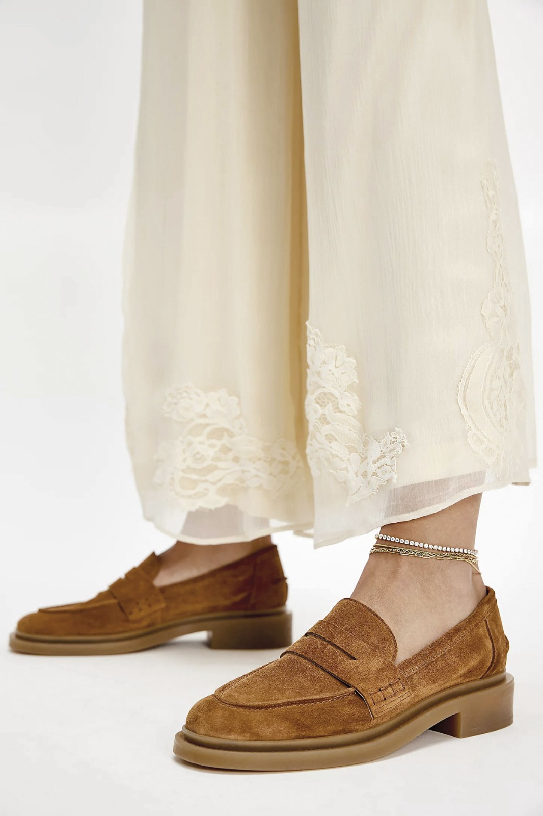 Women’s moccasins 2026 with shearling texture