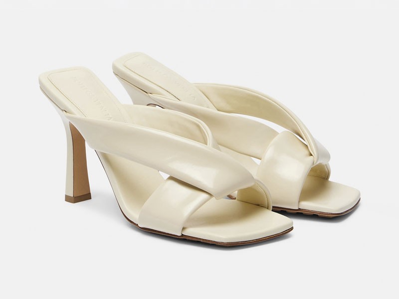 High heel mules