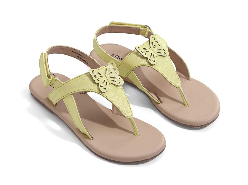 Open children's shoes